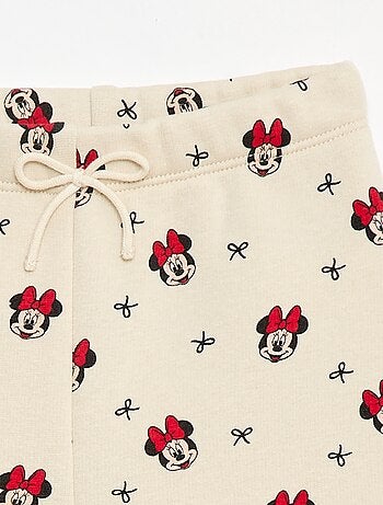 Leggings con motivo all-over 'Disney' in velluto
