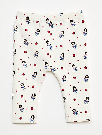 Leggings con motivo all-over 'Disney' in velluto