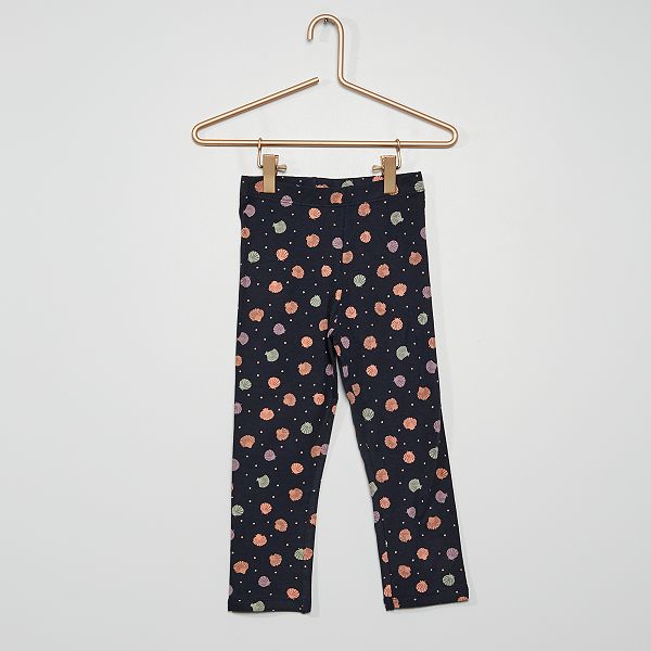 Leggings con motivo Bambina 3-12 anni - BLU - Kiabi - 5,00€