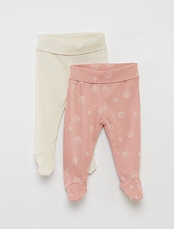 Leggings con piedini