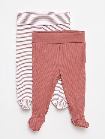 Leggings con piedini