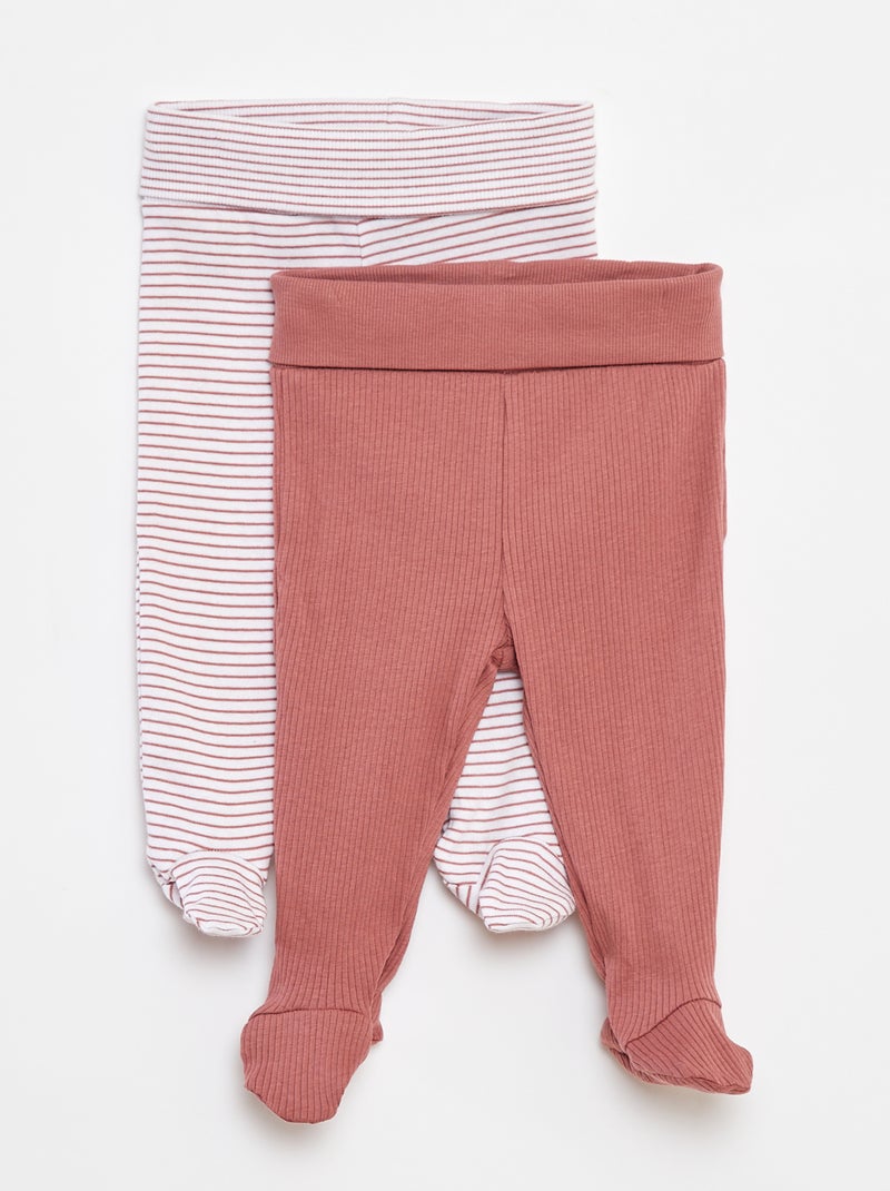 Leggings con piedini Rosa - Kiabi