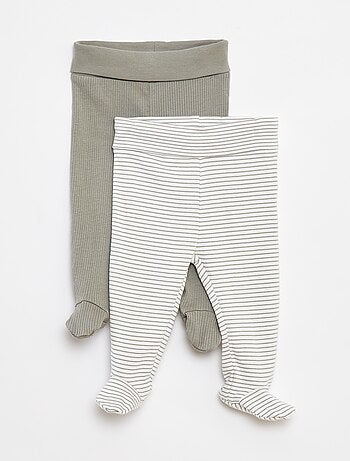 Leggings con piedini