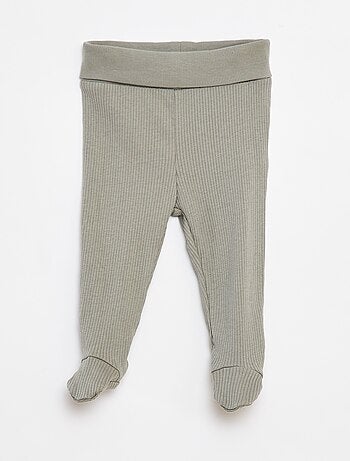 Leggings con piedini