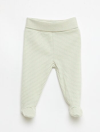 Leggings con piedini