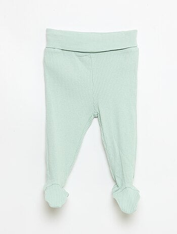 Leggings con piedini