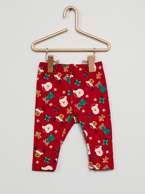 Leggings con stampa Natale - Kiabi