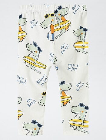 Leggings con stampe 'dinosauri' 'Guppy'