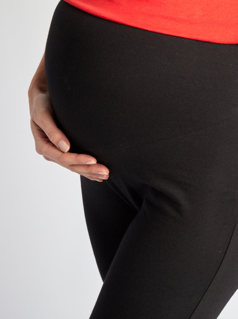 Leggings corti 7/8 premaman nero - Kiabi