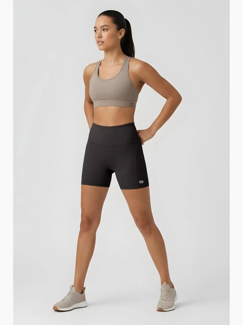 Leggings corti a vita alta tommy - Kiabi