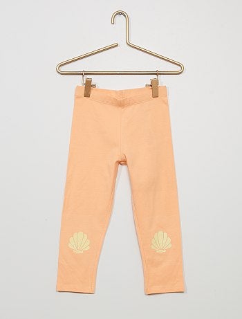Leggings corti in cotone stretch e con stampe - Kiabi
