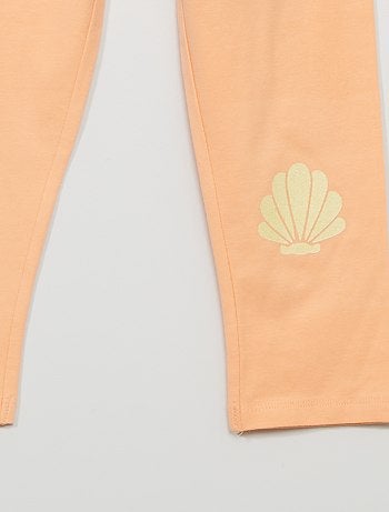 Leggings corti in cotone stretch e con stampe - Kiabi