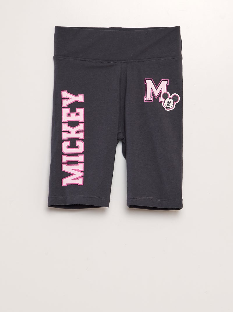 Leggings corti in jersey 'Topolino' ''Disney'' NERO - Kiabi