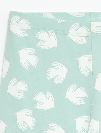 Leggings corti stampati