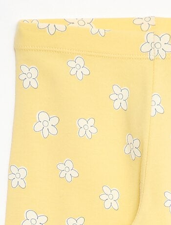 Leggings corti stampati