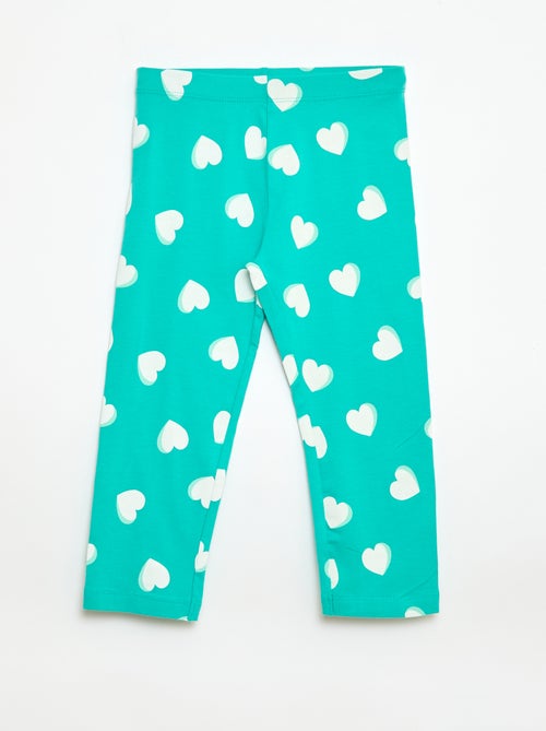 Leggings corti stampati - Kiabi