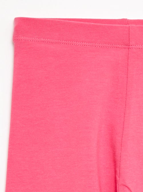 Leggings corti tinta unita - Kiabi