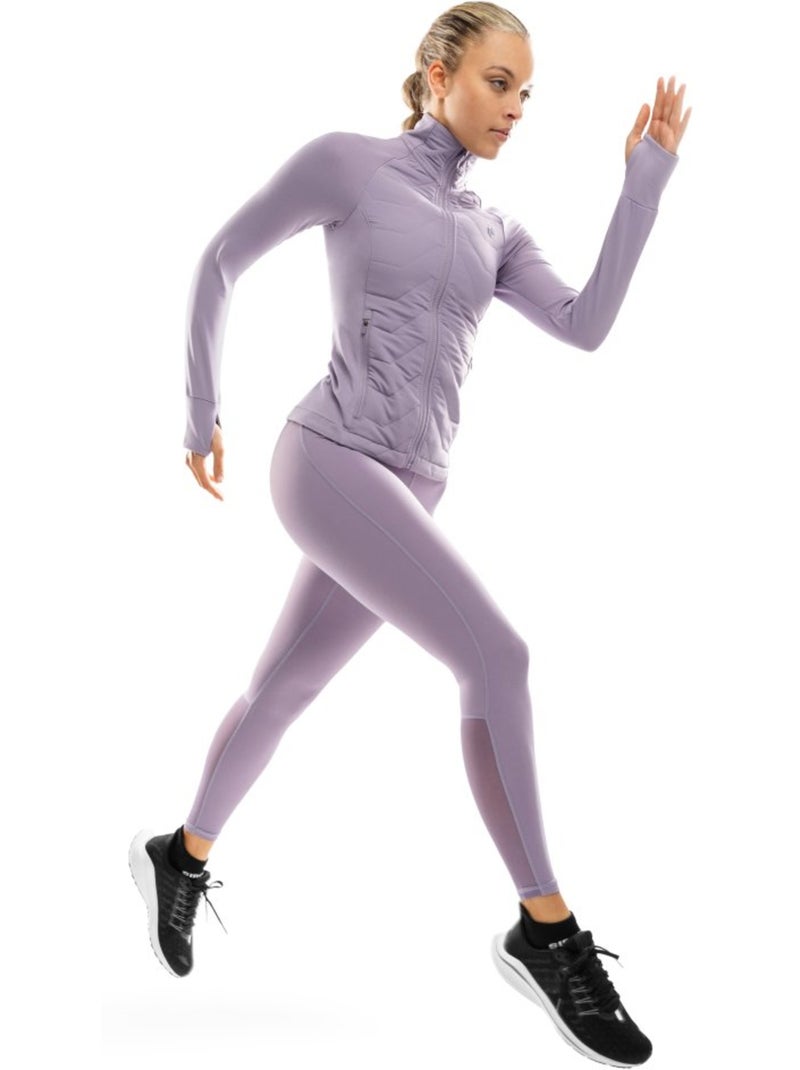 Leggings da corsa da donna fitness donna glory Viola - Kiabi