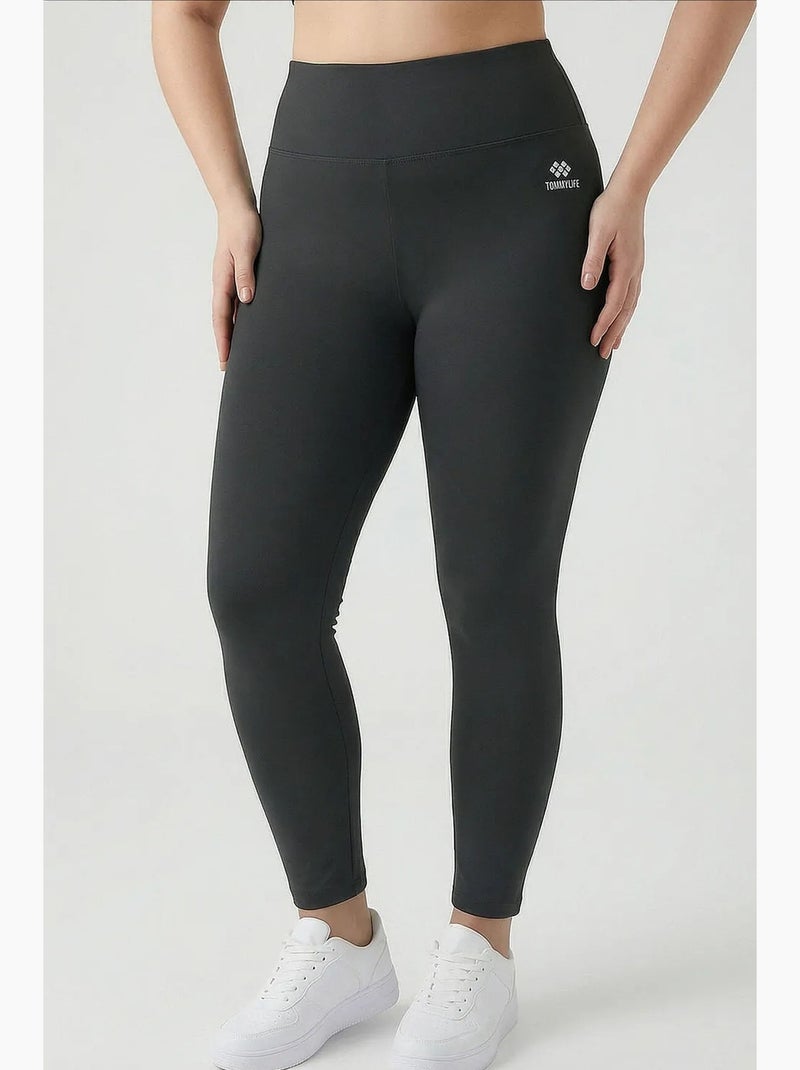 Leggings da donna in poliestere ed elastan tommy Grigio scuro - Kiabi
