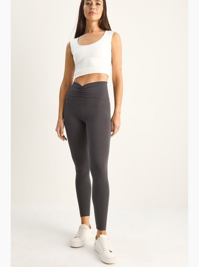 Leggings da donna lucci Grigio nero - Kiabi