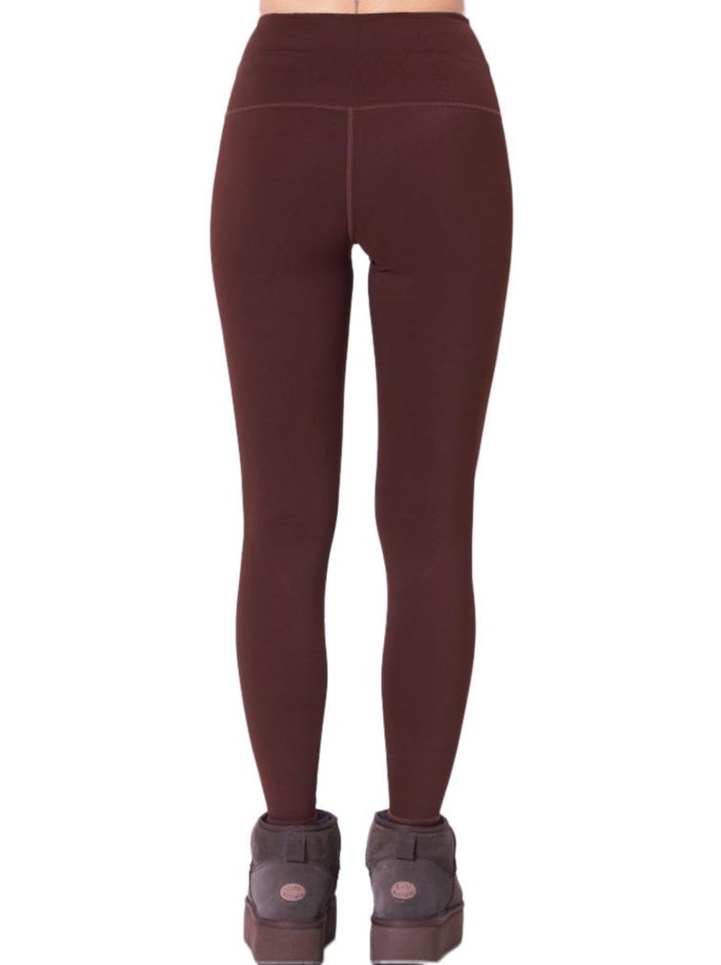 Leggings da Donna Tommy Hilfiger per un Look Elegante Marrone cappuccino - Kiabi