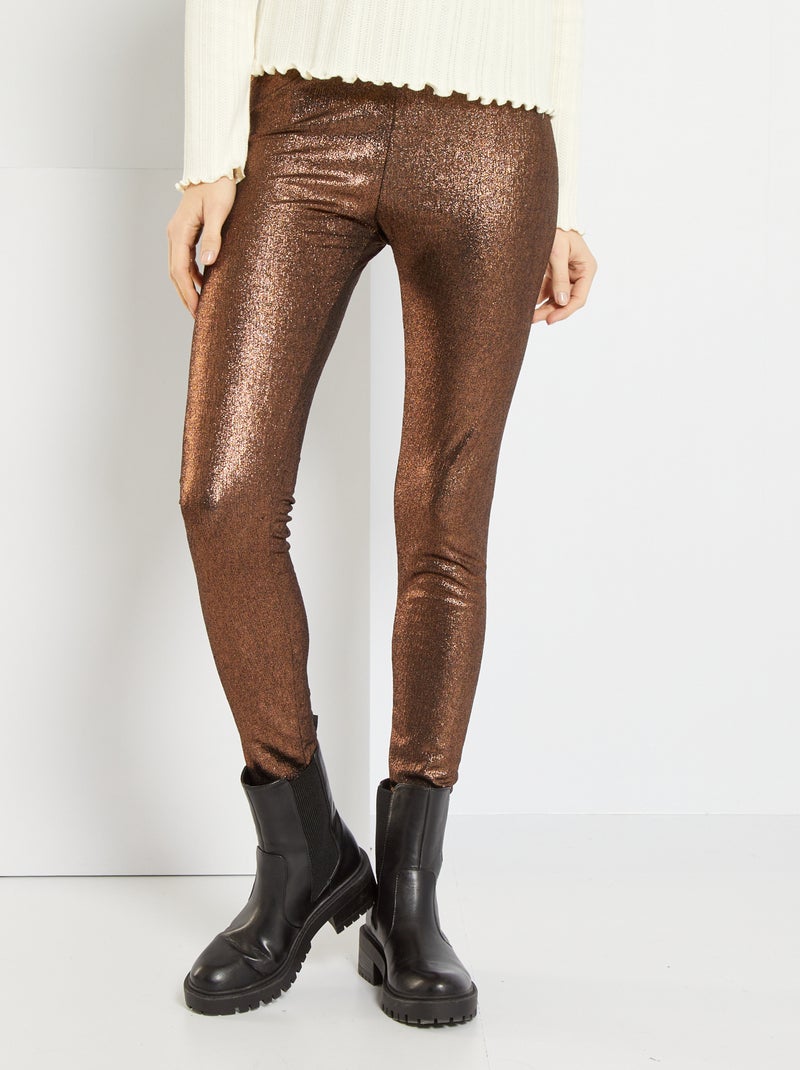 Leggings da sera MARRONE - Kiabi