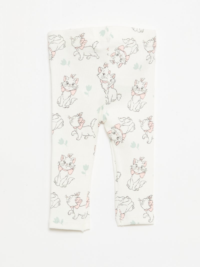 Leggings 'Disney' a costine Bianco - Kiabi