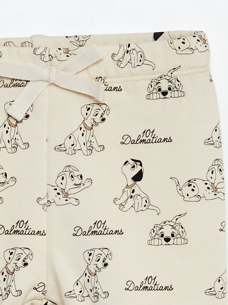 Leggings 'Disney' in tessuto felpato leggero 'Carica dei 101' BIANCO - Kiabi