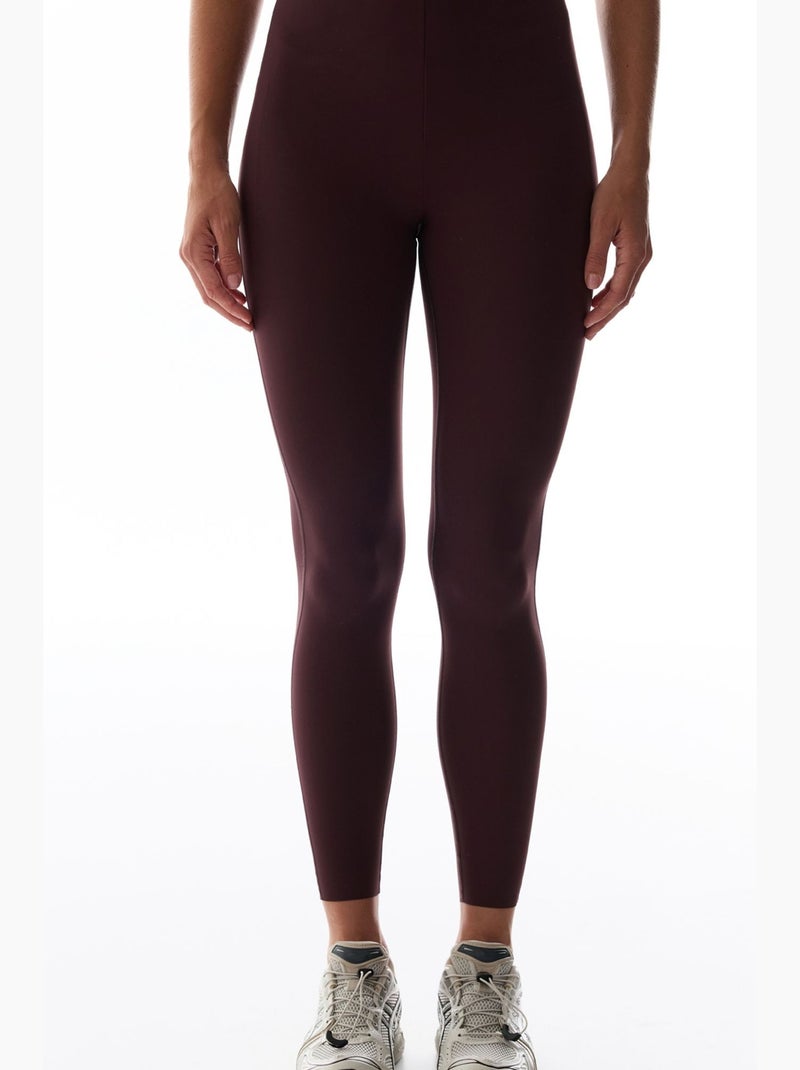 Leggings donna high back lock wonder penti Rosso bordeaux - Kiabi