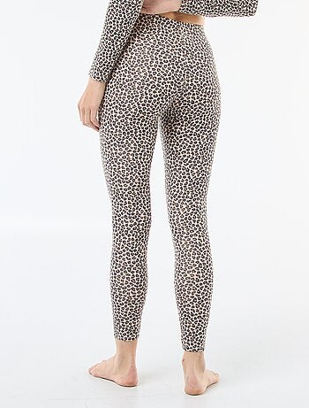 Leggings elasticizzati con elastico in vita