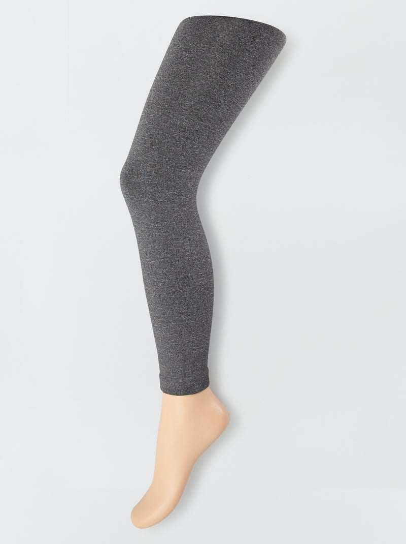 Jumping Bird Fascia Invernale In Maglia Con Fodera In Pile, Grigia, Extra Larga 10 Cm, Taglia Unica Donna