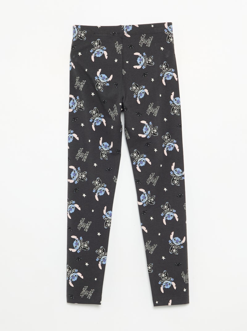 Leggings \'Halloween\' \'Disney\' \'Stitch\' Nero - Kiabi