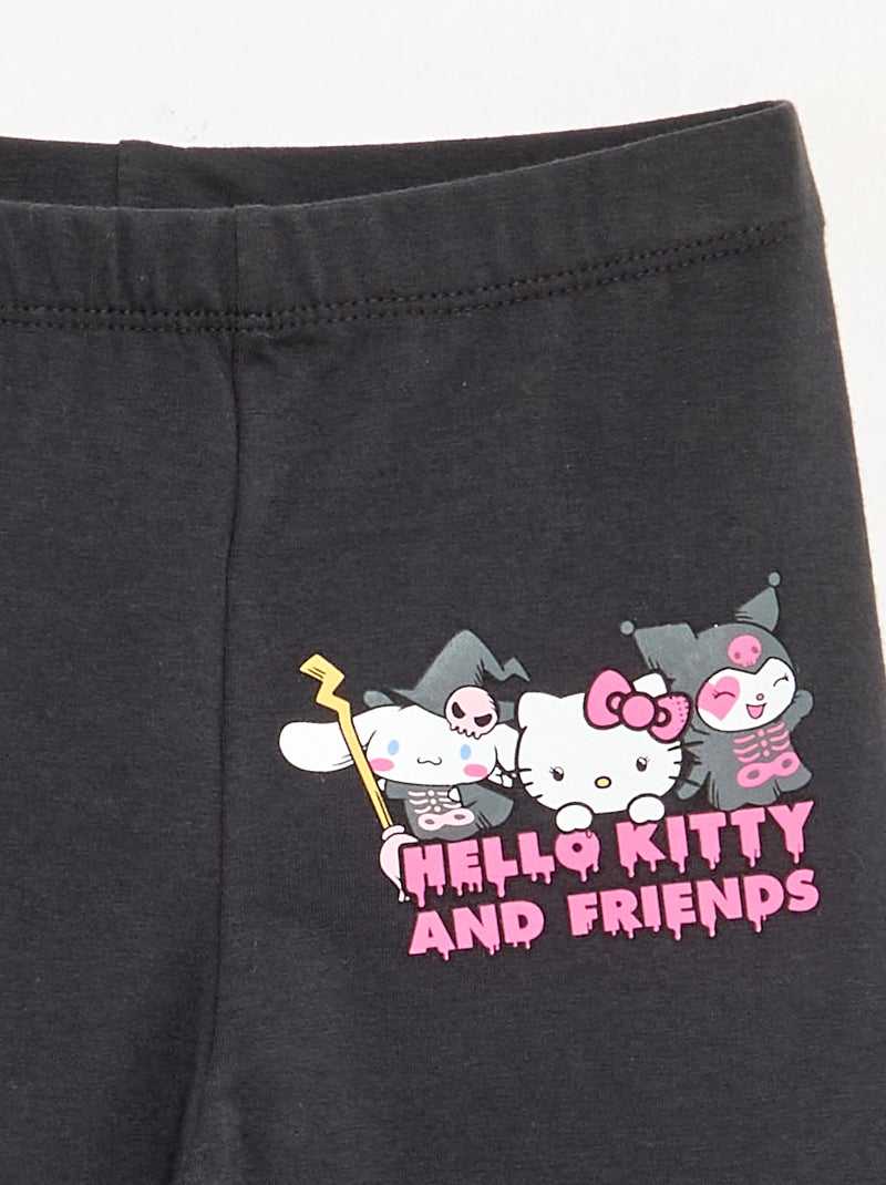 Leggings 'Hello Kitty' Nero - Kiabi