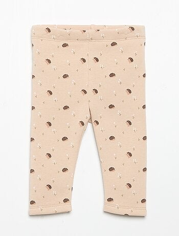 Leggings in felpa