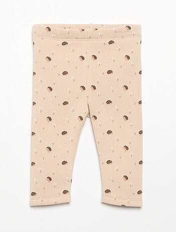 Leggings in felpa