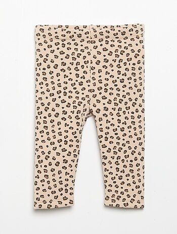 Leggings in felpa