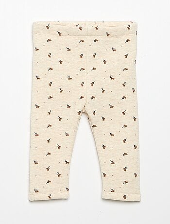 Leggings in felpa