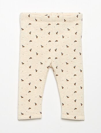 Leggings in felpa