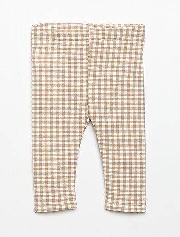 Leggings in felpa