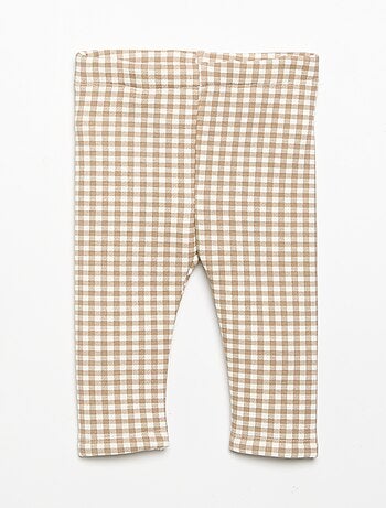 Leggings in felpa