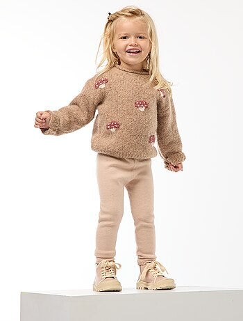 Leggings in maglia compatta