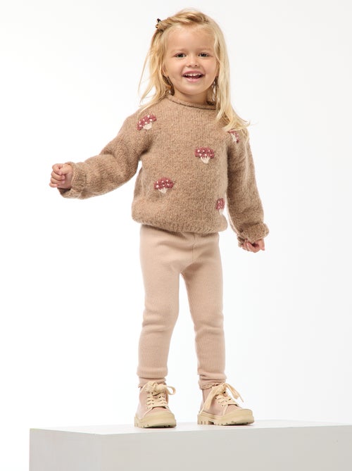 Leggings in maglia compatta - Kiabi