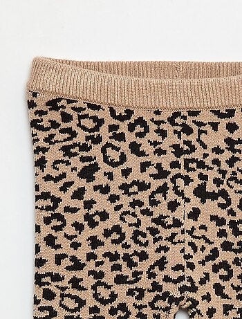 Leggings in maglia compatta