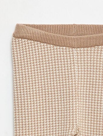 Leggings in maglia compatta