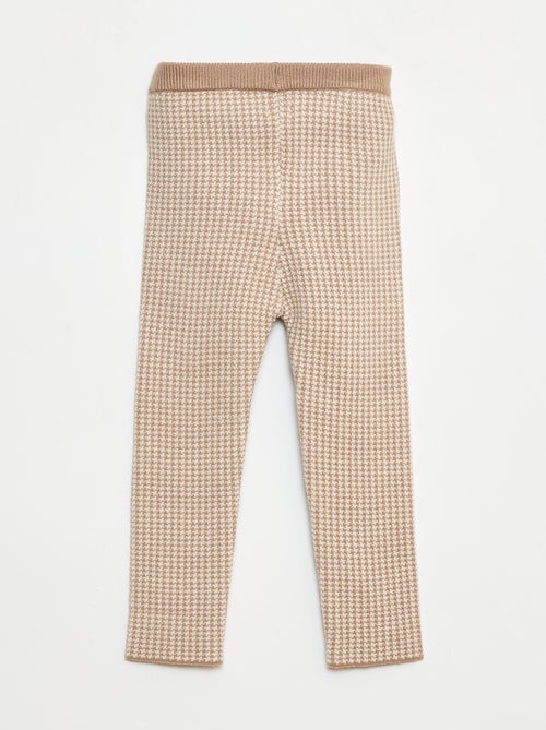 Leggings in maglia compatta - Kiabi