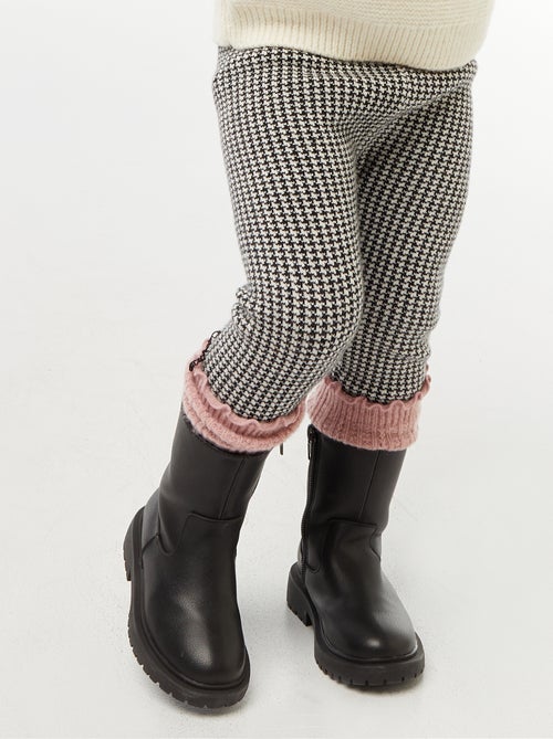 Leggings in maglia compatta - Kiabi