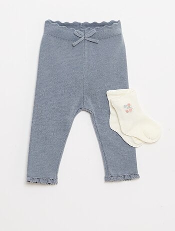 Leggings in maglia compatta