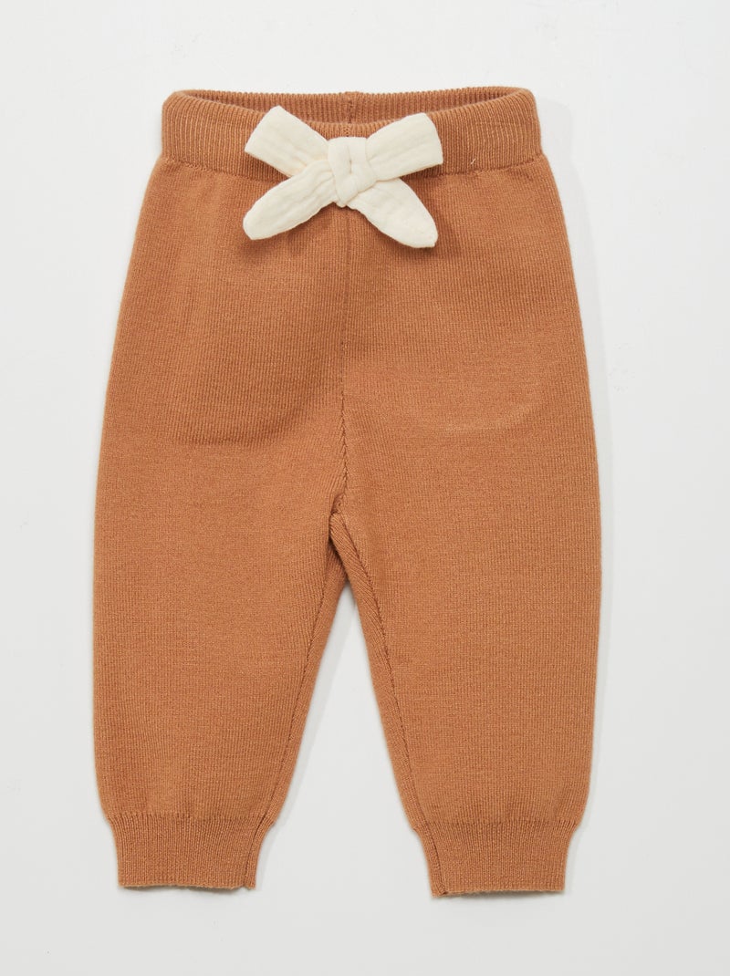 Leggings in maglia MARRONE - Kiabi