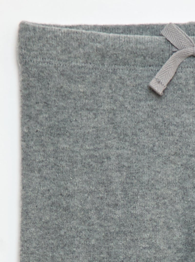 Leggings in maglia morbidissima Grigio - Kiabi