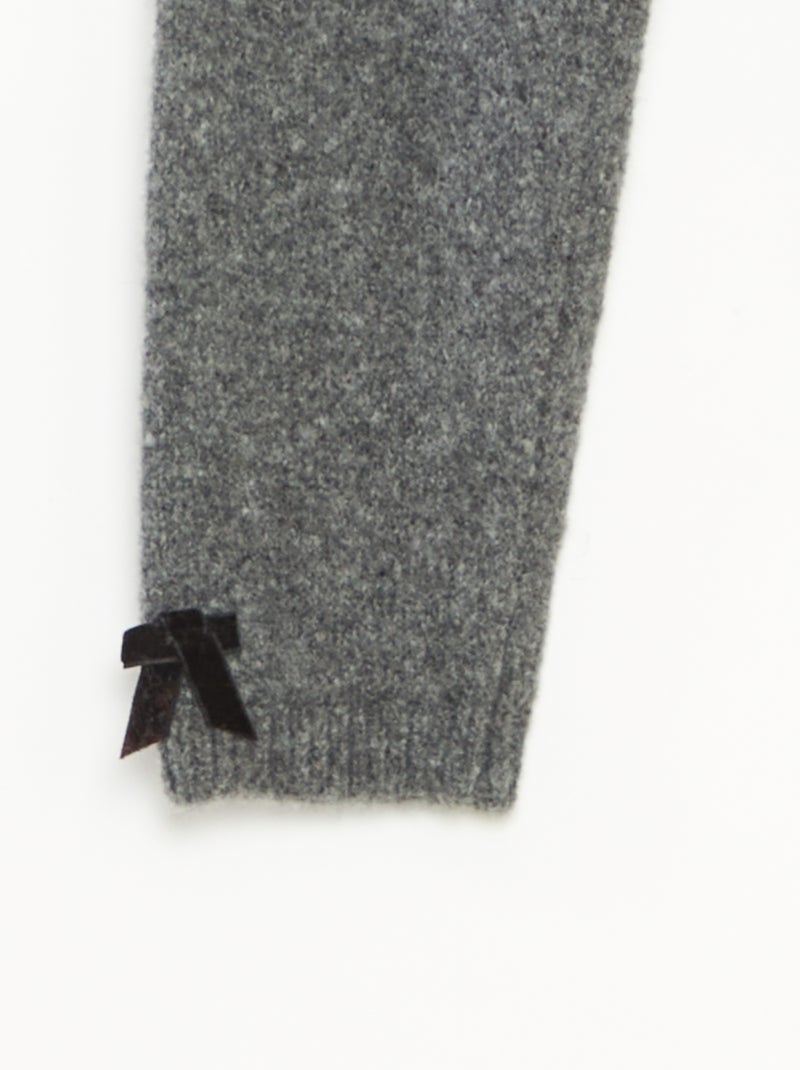 Leggings in maglia tricot Grigio - Kiabi